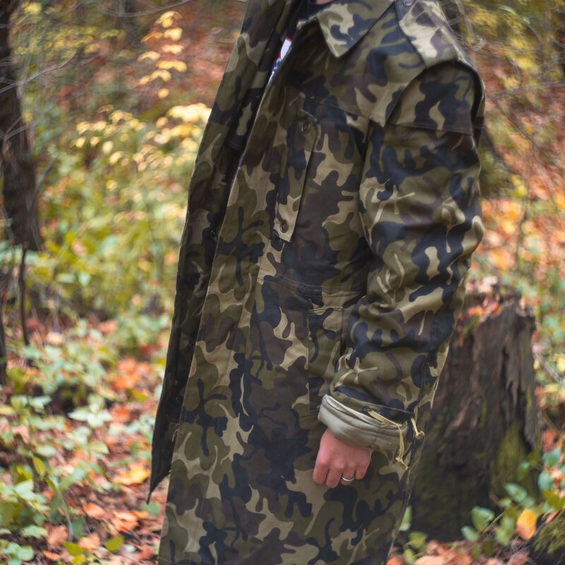 Romanian M90 Leaf Pattern Parka With Liner, , large image number 1